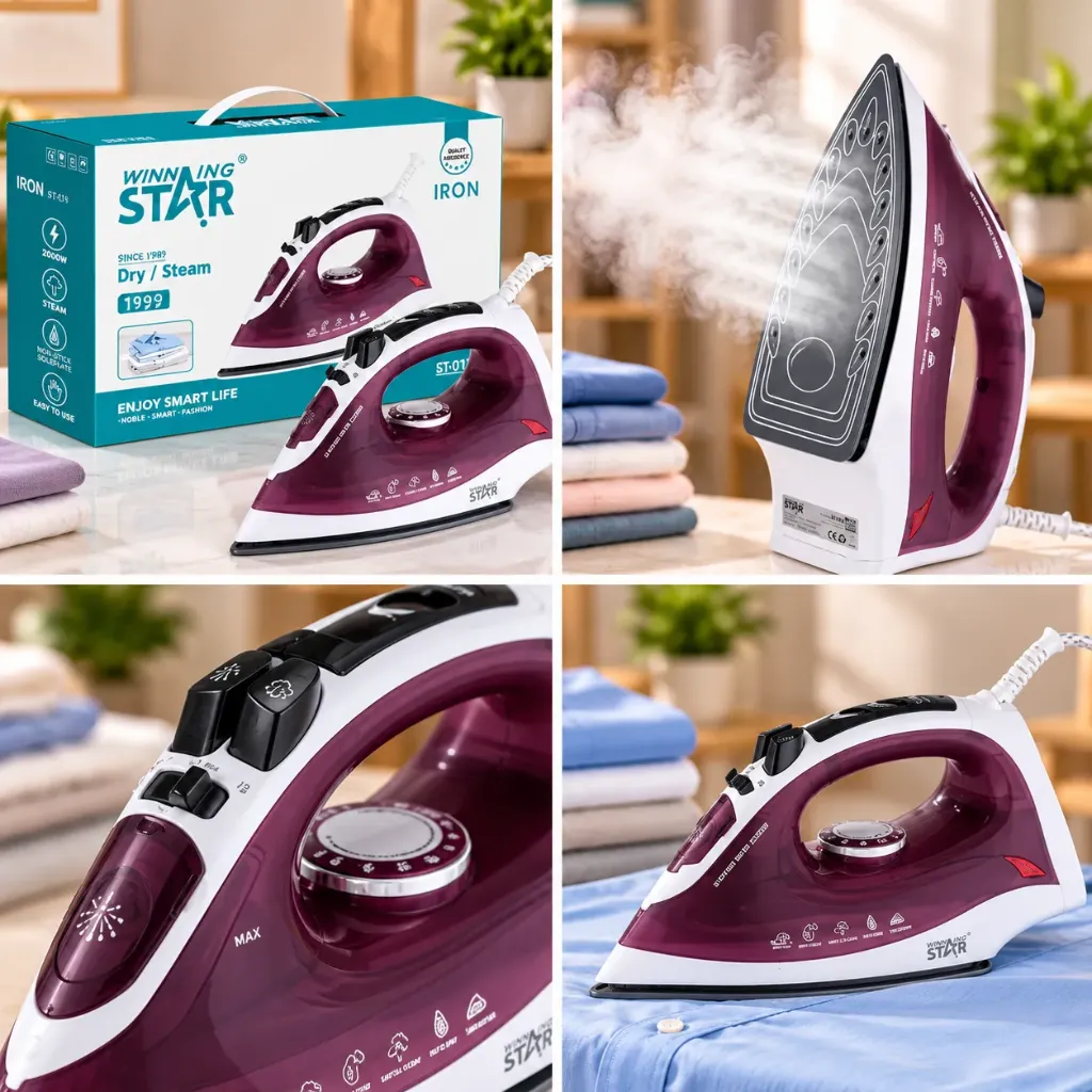 PLANCHA  130 ML CON VAPOR 2200 W