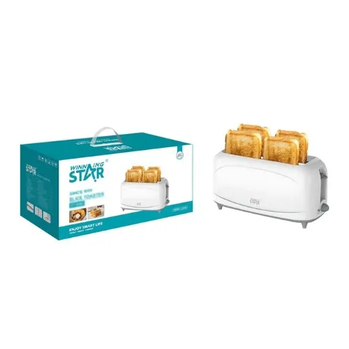 TOSTADORA DE 4 REBANADAS 1000-1200W