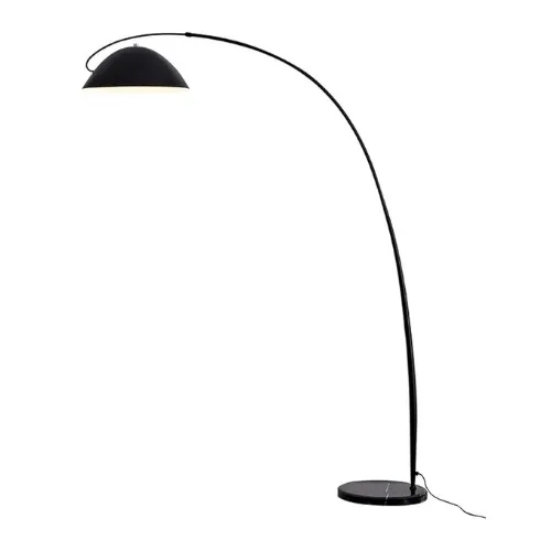 LAMPARA DE PIE DELUX NEGRA