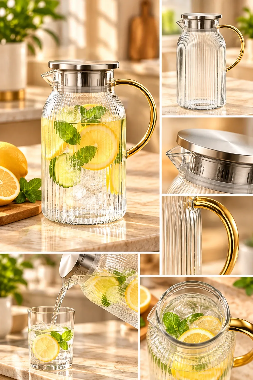 JARRA DE VIDRIO 1400 ML