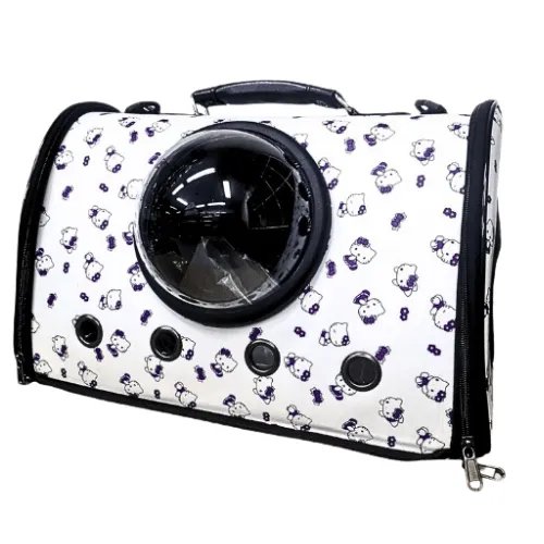 TRANSPORTADOR DE MASCOTAS BLANCO KITTY