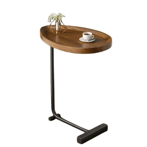 MESA AUXILAIR GOTA NOGAL 30*45*62cm