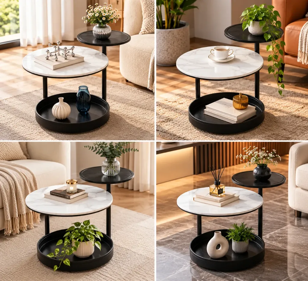 MESA AUXILIAR FLOR