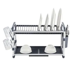 ESCURRIDOR DE ALUMINIO PARA PLATOS BINCA L60 X 26 X 34