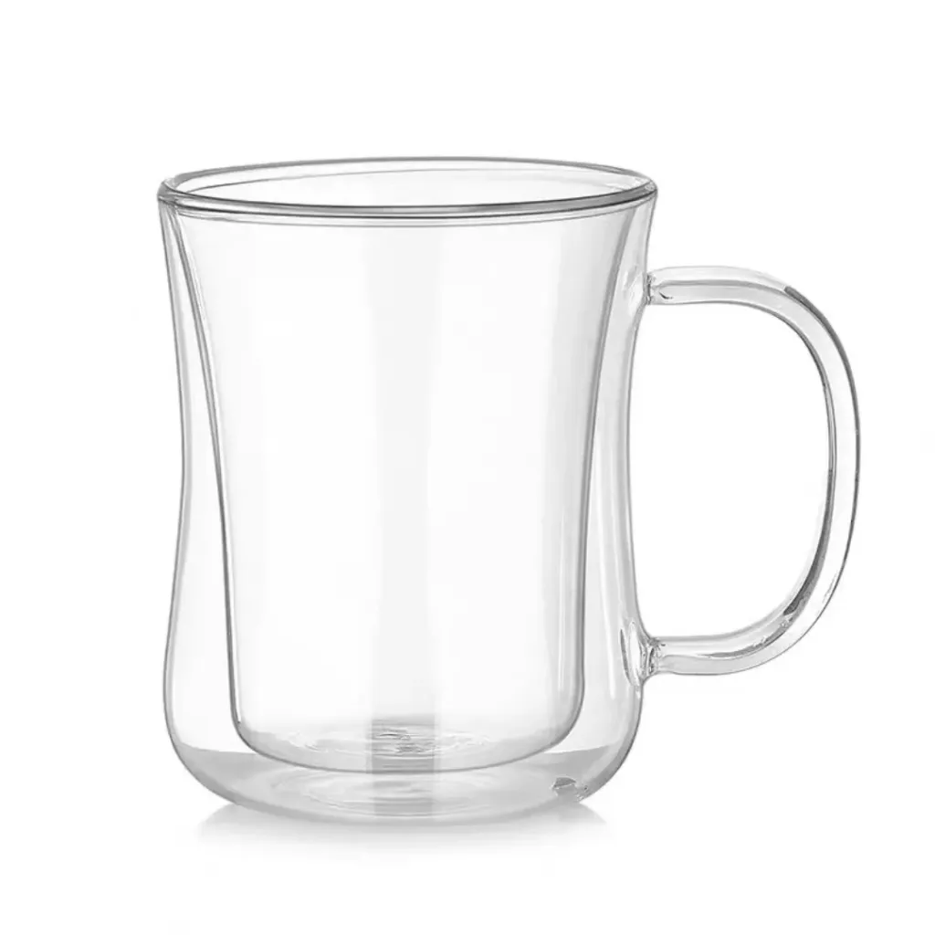 TAZA DOBLE FONDO 220 ML VIDRIO
