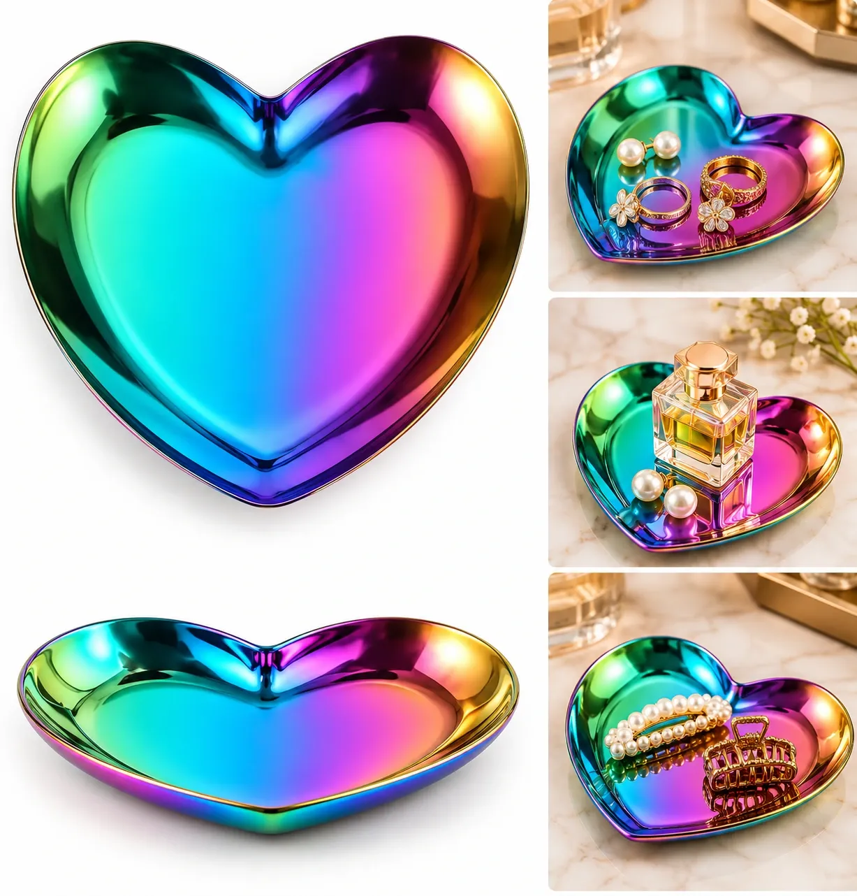 BANDEJA TORNASOL CORAZON DE ACERO