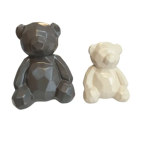 OSOS DE CERAMICA SET 2 PIEZAS