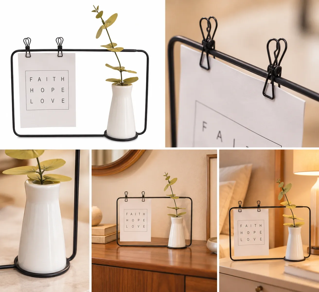 PORTA FOTOS CON FLORERO